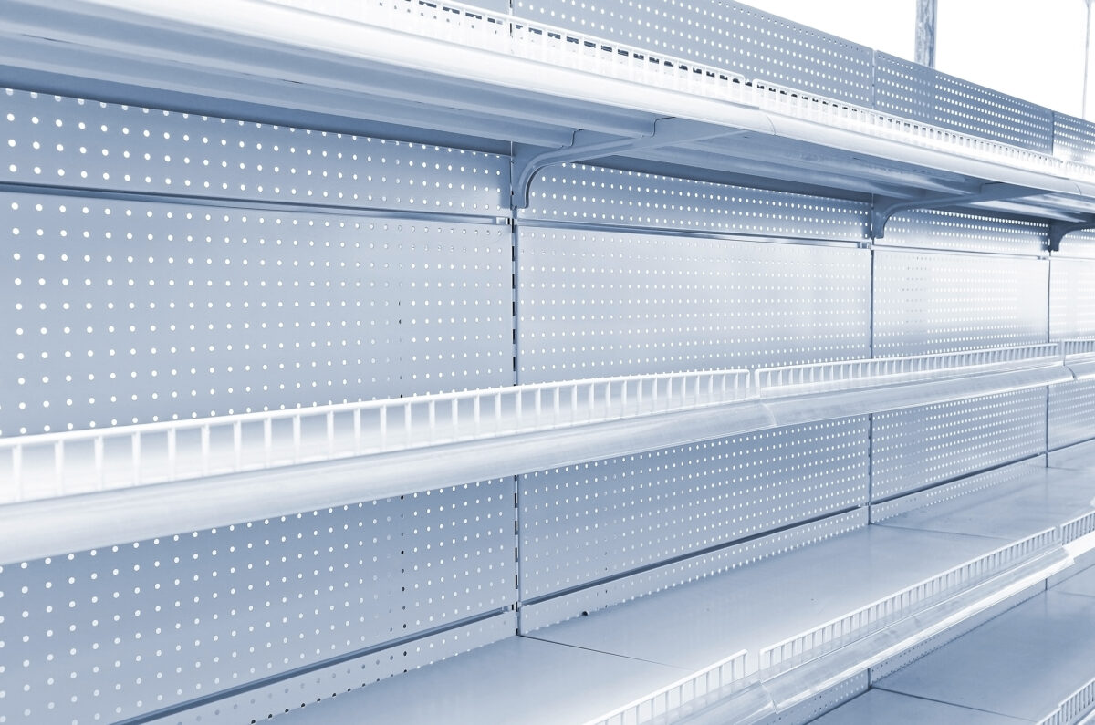 Revêtements pour étagères de détail