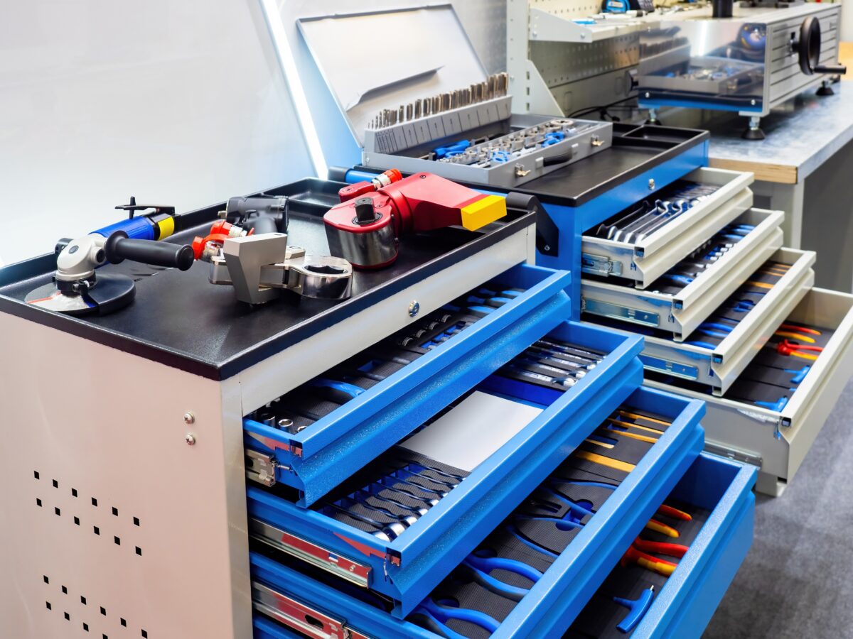 Powder Coated Workbench