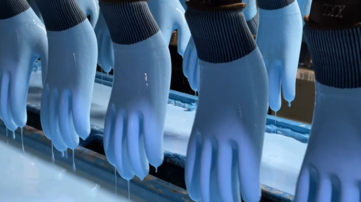 Latex Dipping Process