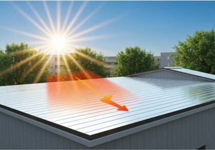 IR reflective liquid and powder coatings